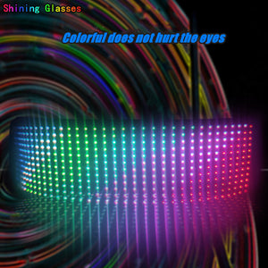 RGB full-color LED Shining Glasses