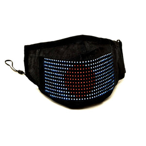 LED Smart mask led screen display with Bluetooth support APP(ios& android)