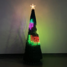 将图片加载到图库查看器，Glowing  APP Control LED lighting Christmas trees
