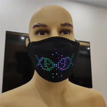 将图片加载到图库查看器，LED Smart mask led screen display with Bluetooth support APP(ios&amp; android)
