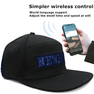 LED CAP- Bluetooth LED Hat