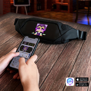 Programmable DIY LED Glowing Fanny pack FP-01
