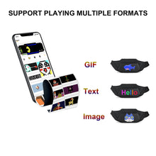 Cargar imagen en el visor de la galería, Programmable DIY LED Glowing Fanny pack FP-01
