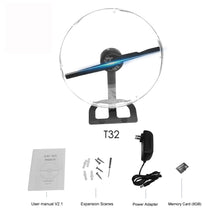 Load image into Gallery viewer, Hologram LED Fan ETS-T32
