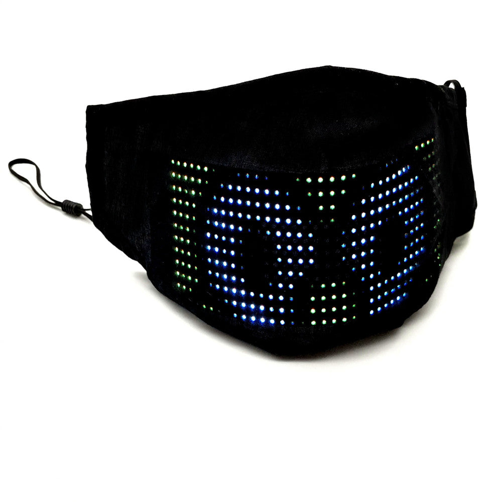 LED Smart mask led screen display with Bluetooth support APP(ios& android)