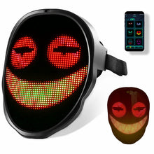 Cargar imagen en el visor de la galería, LED Mask-APP Programmable Glowing Luminous Digital Mask
